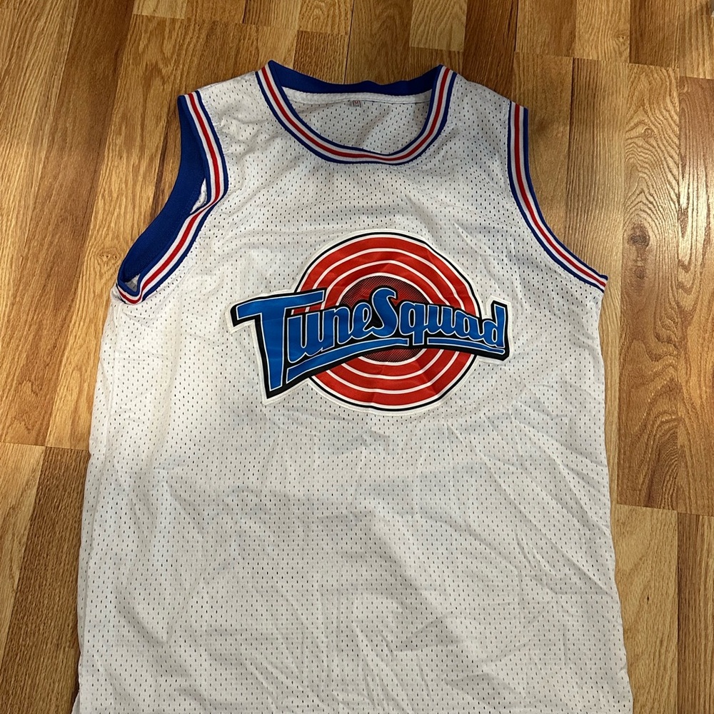 White and Blue Tune squad Top Lola